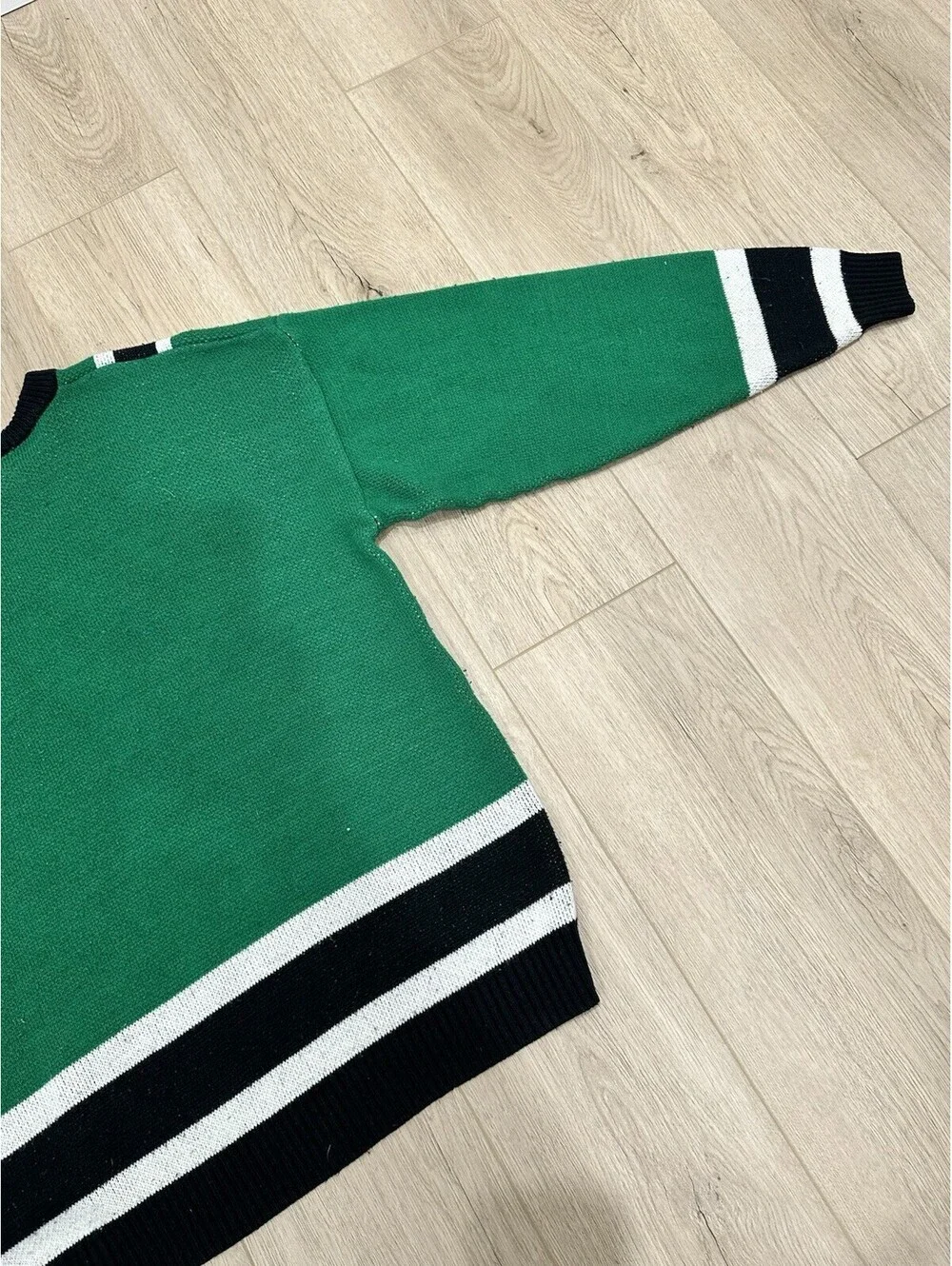 Vintage New Jersey Jets Sweater Mens Large Multicolor Football NFL